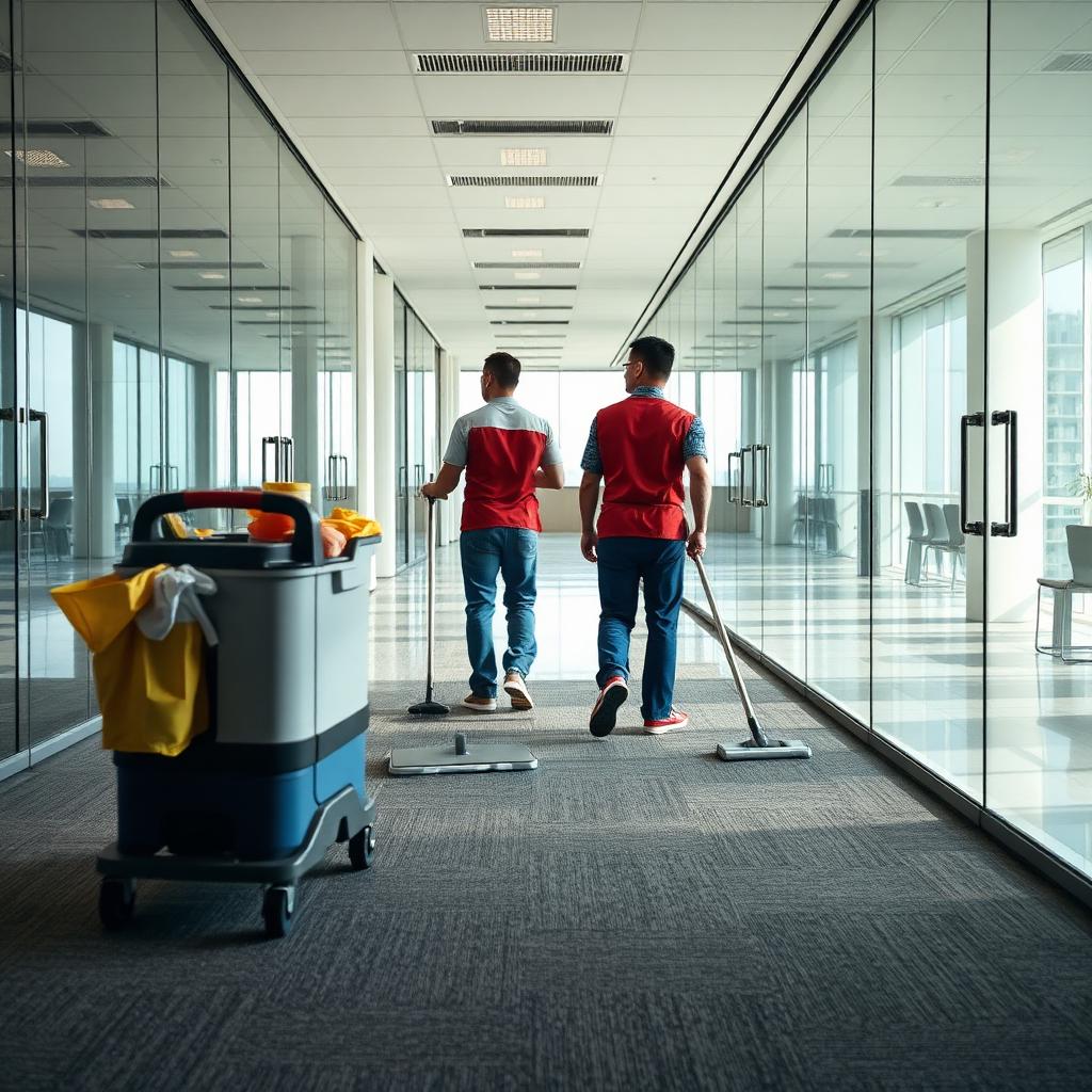 Cleaning Services jobsite example